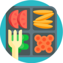 food,healthy food,food and restaurant,diet,box,fruit,container,fast food,meal,vegetables,lunch,fruits,salad,forks,lunch box,restaurante